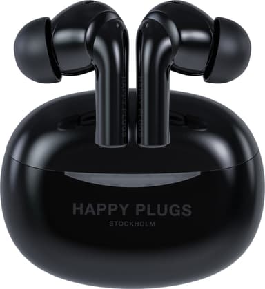 Happy Plugs Joy Pro true wireless in-ear-hörlurar (svarta)