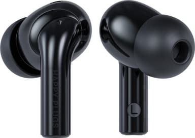 Happy Plugs Joy Pro true wireless in-ear-hörlurar (svarta)