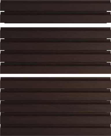 Epoq Lamella diskmaskinsfront 60x70 (mörk ek)