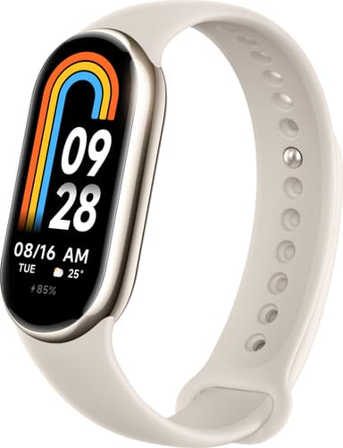 Xiaomi Smart Band 8 aktivitetsmätare (guld)