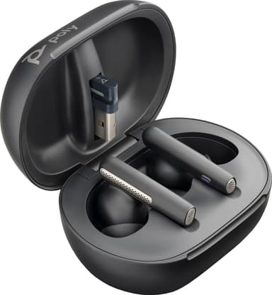 Poly Voyager Free 60+ UC hörlurar (USB A)