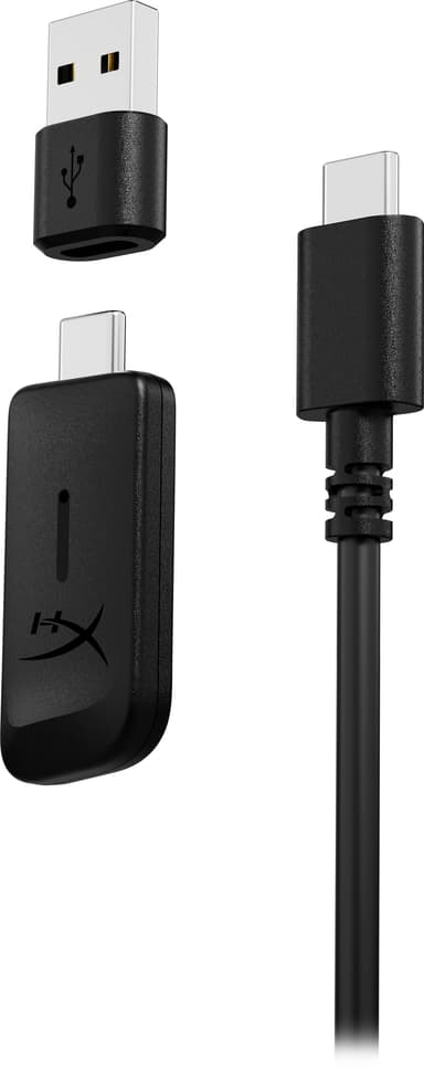 HyperX Cloud III trådlöst gamingheadset (svart/röd)