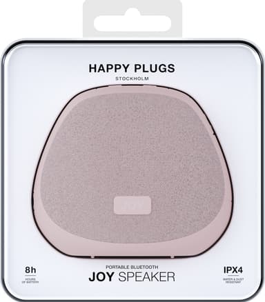 Happy Plugs Joy portabel högtalare (rosa)