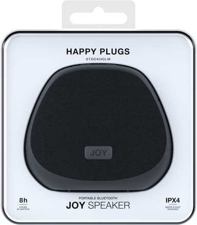 Happy Plugs Joy portabel högtalare (svart)