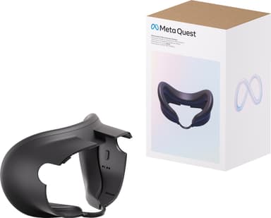 Meta Quest 3 silikonmask (svart)