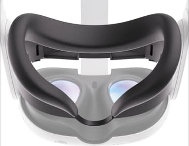 Meta Quest 3 silikonmask (svart)