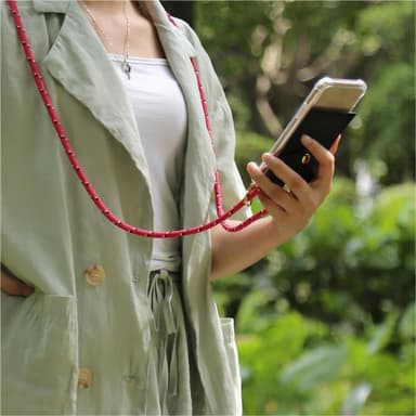 Samsung Galaxy NOTE 20 Skal Fodral Kedja (Rosa)