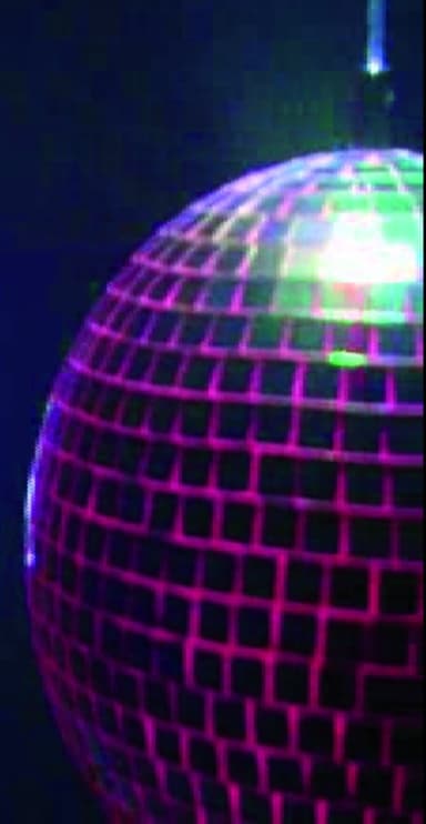 Spegelboll 30 cm med LED ljus, Batteridrevet