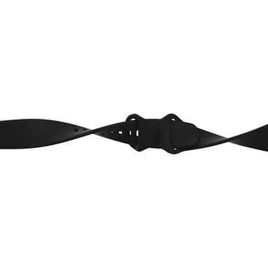 Silikonarmband Fitbit Versa 3 Svart - Large