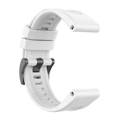 Silikonarmband till Garmin fenix 7S 20mm - Vit