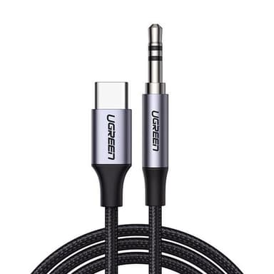 Ugreen Ljudkabel 3,5mm till USB-C 1m - Svart