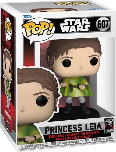 Funko Pop! Vinyl Star Wars RotJ 40th Leia figur