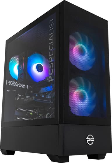 PCSpecialist Prime 320 i7-13F/16/1024/4060 Ti stationär dator gaming