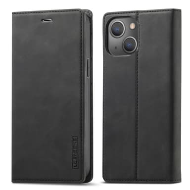 LC.IMEEKE Wallet Case Fodral iPhone 15 - Svart
