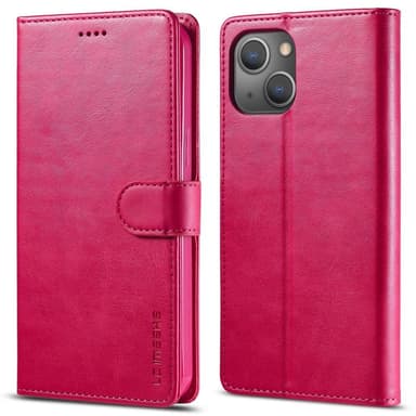 LC.IMEEKE Plånboksfodral till iPhone 15 - Rosa