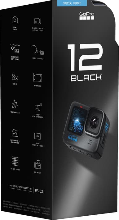 GoPro Hero 12 Black actionkamera-paket