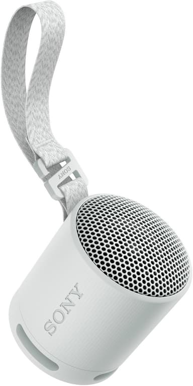 Sony SRS-XB100 trådlös bärbar högtalare (ljusgrå)
