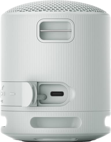 Sony SRS-XB100 trådlös bärbar högtalare (ljusgrå)