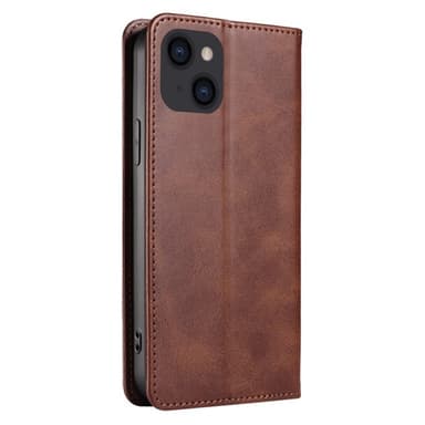 Plånboksställ Telefon Fodral Skal för iPhone 15 Pro - Coffee