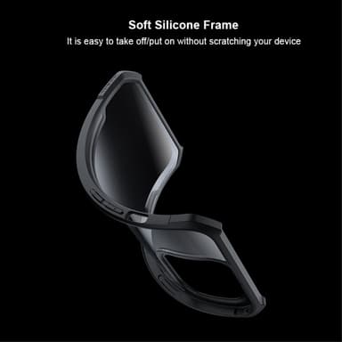 XUNDD TPU Hybrid Skal Fodral till iPhone 15 - Svart