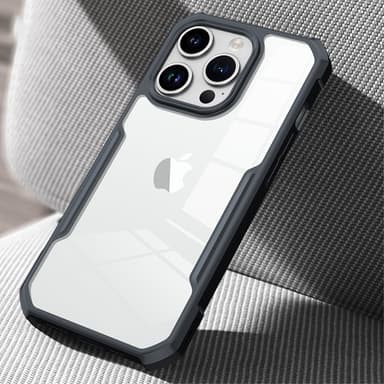 XUNDD TPU Hybrid Skal Fodral till iPhone 15 Pro - Svart