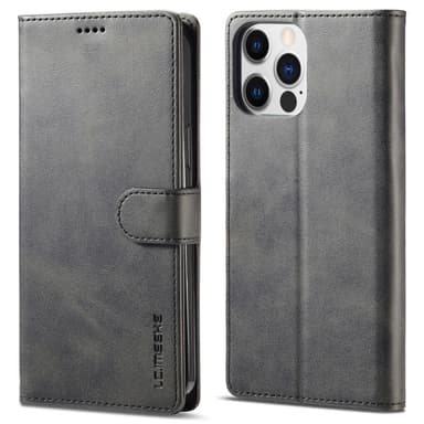 LC.IMEEKE Plånboksfodral till iPhone 15 Pro - Svart
