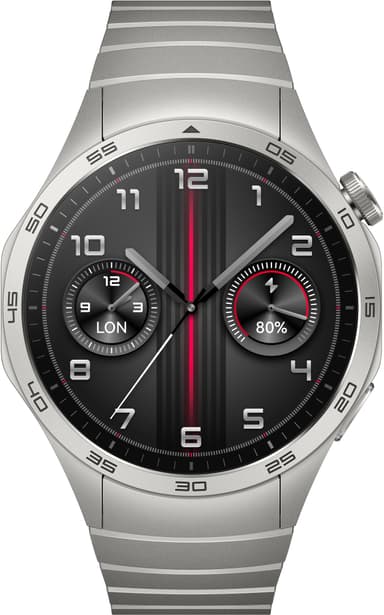 Huawei Watch GT 4 sportklocka 46mm (rostfritt stål)