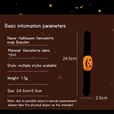 Halloween Slap Band Armband för Party Fest Maskerad - Häxhatt