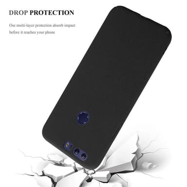 Honor 8 / 8 PREMIUM Skal Fodral Case (Svart)