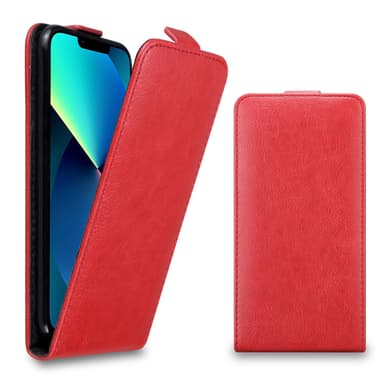 iPhone 13 MINI Flipfodral Skal (Röd)