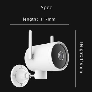 XIAOMI Pro Säkerhet Security Monitor Utomhus Vattentät kamera