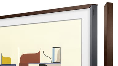 Samsung The Frame 43" ram (2018, mörk valnöt)