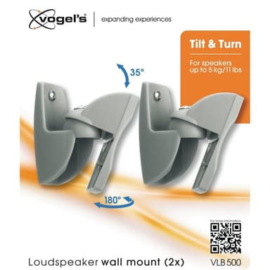 Vogels VLB 500 Loudspeaker fäste högtalare(svart)