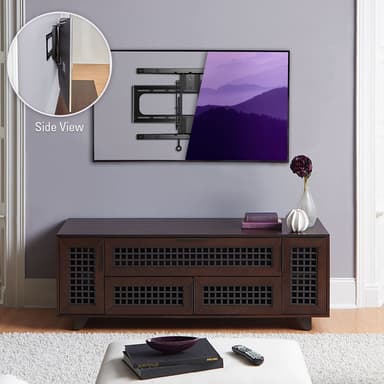 Sanus Väggfäste för välvd TV 40-88" VLC1B2 (svart)