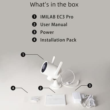 XIAOMI Pro Säkerhet Security Monitor Utomhus Vattentät kamera