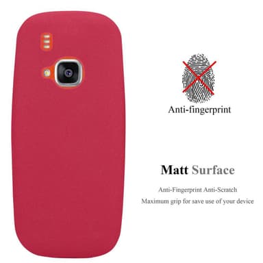 Nokia 3310 2G Skal Fodral Case (Röd)