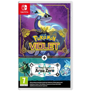 Pokémon Violet + The Hidden Treasure Of Area Zero – Nintendo Switch – Brand New