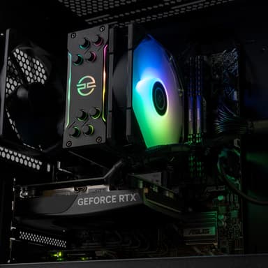 PCSpecialist Core 230 i5-12F/16/1024/4060Ti stationär gamingdator