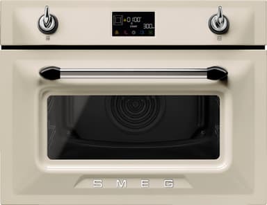 Smeg Serie Victoria Kompaktugn med mikro SO4902M1P (beige)