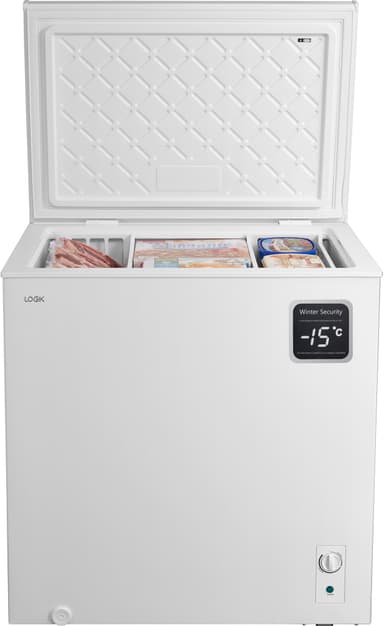 Logik Frysbox LCF198W23E (vit 198 liter)