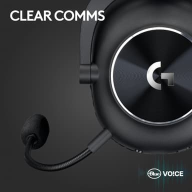 Logitech G Pro X 2 Lightspeed trådlöst gamingheadset (svart)
