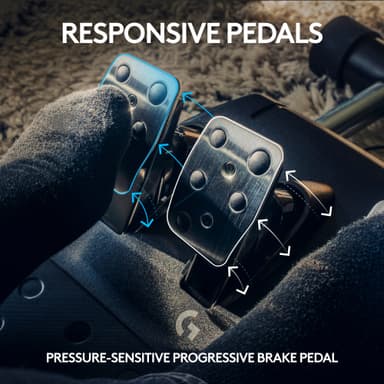 Logitech G923 Xbox racingratt och pedaler