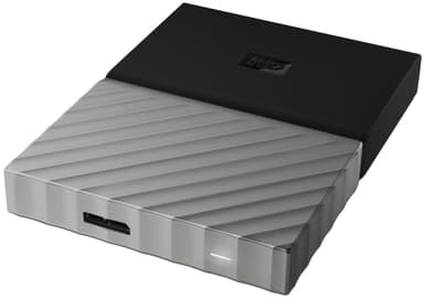 WD My Passport Ultra 1 TB extern hårddisk (svart/grå)