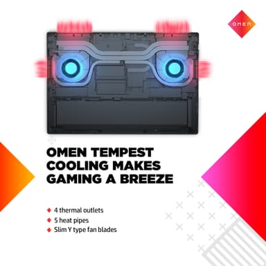 HP Omen 16-wf0876no  i7-13HX/16/512/4070 16" bärbar dator gaming