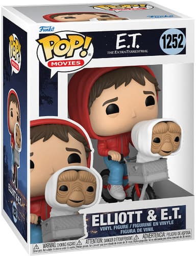 Funko Pop! Vinyl ET Elliot w/ET in Bike figur