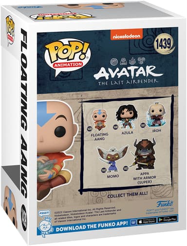 Funko Pop! Vinyl Avatar The Last Airbender Aang flying figur