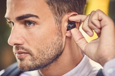 Sony true trådlösa in-ear hörlurar WF-1000X (svart)