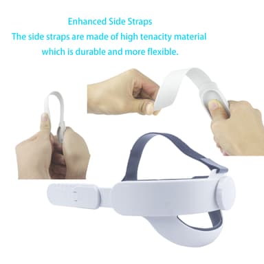 Pannband för Oculus Quest 2 3 plast Vit