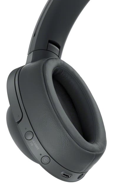 Sony h.ear trådlösa around-ear hörlurar WH-H900N (svart)