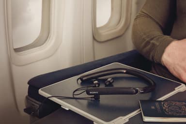 Sony trådlösa in-ear hörlurar WI1000X (svart)